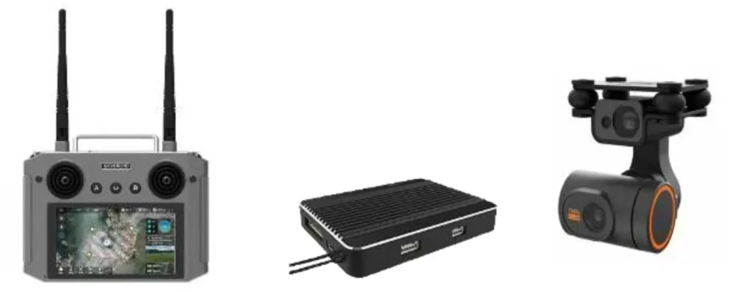 MYUAV Mtow 50 কেজি ট্যাথড ড্রোন ট্যাথ পাওয়ার স্টেশন দ্বারা চালিত বড় লোড ড্রোন 3