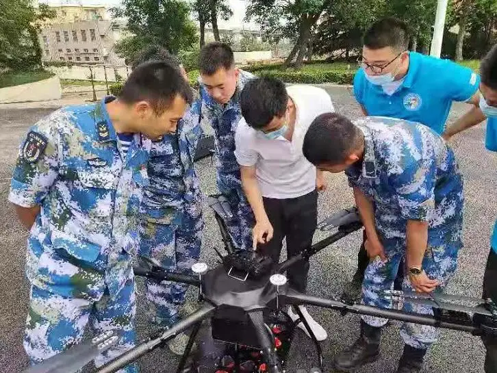 MYUAV Mtow 50 কেজি ট্যাথড ড্রোন ট্যাথ পাওয়ার স্টেশন দ্বারা চালিত বড় লোড ড্রোন 4
