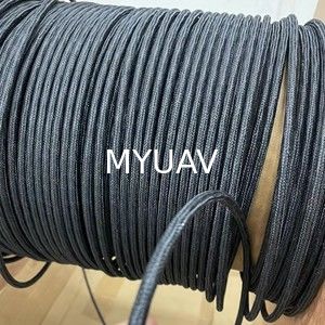 max.10Tether ড্রোন সিস্টেমের জন্য ফাইবার সহ একটি বর্তমান টের ক্যাবল