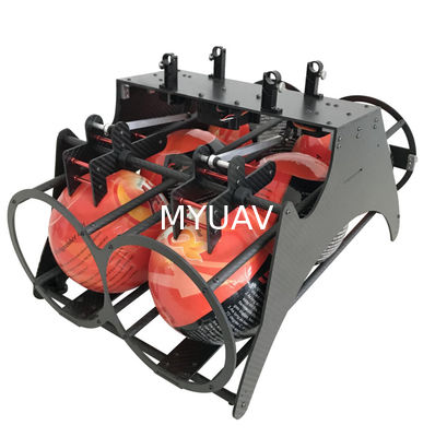 MYUAV টাইটড ড্রোন 24V টাইটড ড্রোন পেয়্লড লোড অগ্নি নির্বাপক বোমা হামলাকারী পেয়্লড লোড বহনকারী ড্রোন