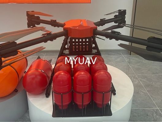 MYUAV টাইটড ড্রোন ওয়াটার বেসড ফায়ার বোমা (25 কেজি) ড্রোন ব্যবহারের জন্য বনজুই উদ্ধার অগ্নিনির্বাপক